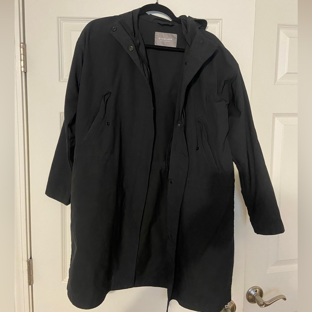 Black Everlane Trench